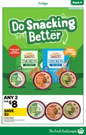 Woolworths catalogue week 41 Page 34: Obela Garnished Hommus Dips or Tzatziki Dip €8,00
