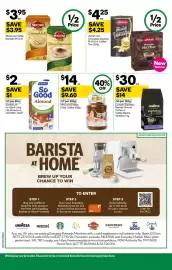 Woolworths catalogue week 41 Page 36: Moccona Freeze Dried Coffee €14,00, Sanitarium So Good Almond €2,00