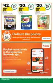 Woolworths catalogue week 41 Page 46: Fairy Platinum Dishwasher Tablets €30,00