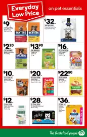Woolworths catalogue week 41 Page 48: Baxter's Beef Hooves Dog Treats €10,00, Churu Puree Cat Treats €16,00
