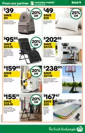Woolworths catalogue week 41 Page 54: Herschel Heritage Backpack €39,00, Australian Made Bamboo Pillow €49,00