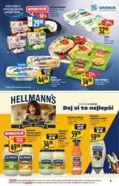 Albert leták | Supermarket Strana 5: VÍCE CHUTI, VÍCE BÍLKOVIN, KAŽDÝ DEN. KRAL SYRO HERMELIN KRÁL SYRU HERMELIN OVENSAL