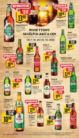 Albert leták týden 41 Strana 10: Krušovice 10 €9,90, Samson 11 €1.090,00