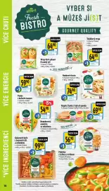 Albert leták týden 41 Strana 24: Food Bistro Tuňákový wrap €64,90, Albert Fresh Bistro Houbové rizoto €74,90