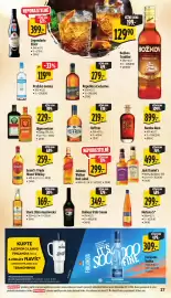 Albert leták týden 41 Strana 37: Johnnie Walker Red Label €299,00, Jack Daniel's Honey, Blackberry 35% €499,00