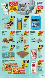 Albert leták týden 41 Strana 49: Plyšová hračka pro psy €199,00, Purina kapsičky pro kočky €599,00