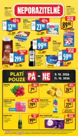 Albert leták týden 41 Strana 8: Magnesia Plus ochucená minerální voda €21,90, Perla intenza €299,00
