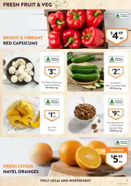 Foodworks catalogue week 41 Page 7: Pre-Packed Mushroom Cups/Sliced €3,49, Best Buy Almonds €9,99