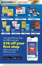 Ritchies catalogue week 41 Page 6: Farmers Union Protein Yogurt €2,20, Bulla Splits Ice Cream Tubs €6,00