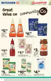Ritchies catalogue week 41 Page 8: Community Co Tasty Cheese Block €10,80, Community Co Microwave Jasmine Rice €1,65