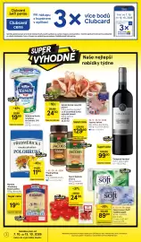 Tesco leták týden 41 Strana 2: Clubcard šetří peníze s kuponem Clubcard cena v aplikaci Při nákupu 3× více bodů Clubcard