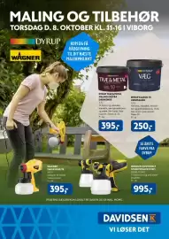 Davidsen tilbudsavis Side 1: WAGNER FARVESPRØJTE €395,00, WAGNER FARVESPRØJTE €395,00