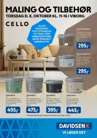 Davidsen tilbudsavis Side 2: CELLO TRÆGRUNDER €295,00, CELLO TRÆ&METAL 50 €295,00