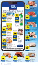 Tesco leták | Supermarket Strana 4: Nutella €119,90