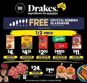 Drakes catalogue week 41 Page 1: Kalfresh Carrots €1,40, Purina One Dry Dog Food €11,00