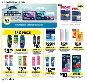 Drakes catalogue week 41 Page 16: Norsca 48 Hour Botanicals Anti-Perspirant €5,95, Vaseline Intensive Care Body Lotion €3,50