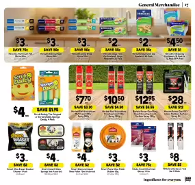 Drakes catalogue week 41 Page 17: Scrub Daddy The Original or Scrub Daddy Sponge Daddy 4 Pack €4,00