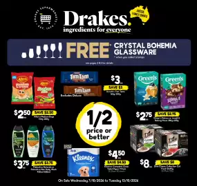 Drakes catalogue week 41 Page 20: Dine Classic Collection Cat Food €8,00, Green's Deluxe or Jumb'l'd Baking Mixes €275,00