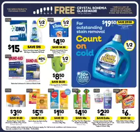 Drakes catalogue week 41 Page 3: Omo Laundry Liquid, Powder 2lt/kg or Capsules 28 Pack €15,00