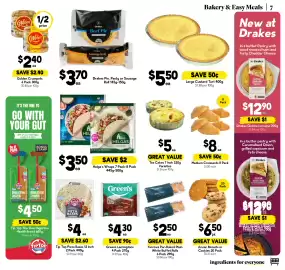 Drakes catalogue week 41 Page 7: Helga's Wraps €3,50, Drakes Beef Pie €370,00