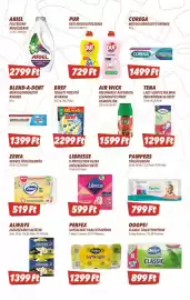 CBA akciós újság hét 41 Oldal 10: Perfex soft&light toalettpapírok €1.299,00