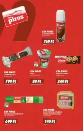 CBA akciós újság hét 41 Oldal 5: Cba piros kefir €89,00, Cba piros zárószalagos szemeteszsák €699,00