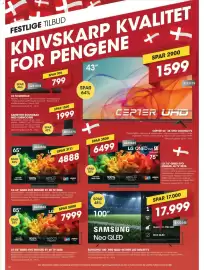 Punkt1 tilbudsavis Side 12: LG 65" QNED EVO MINILED 81 4K TV 2026 €4.888,00, LG 85" QNED EVO MINILED 81 4K TV 2026 €7.999,00