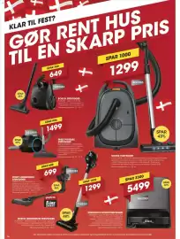 Punkt1 tilbudsavis Side 16: Miele poseløs støvsuger €1.499,00, Nilfisk Støvsuger €1.299,00