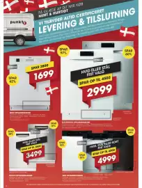 Punkt1 tilbudsavis Side 4: AEG opvaskemaskine €4.999,00, Electrolux opvaskemaskine €2.999,00