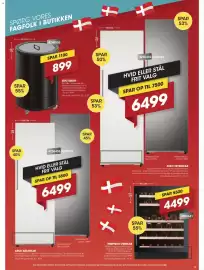 Punkt1 tilbudsavis Side 9: TempTech Vinskab €4.499,00, Asko køleskab €6.499,00