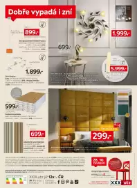 XXXLutz leták Strana 4: Dobře vypadá i zní lustr, Ø cca 90 cm, výška cca 130 cm, 2.499,- 0 cca 18 cm, výška cca 23 cm