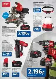 Davidsen tilbudsavis Side 11: Milwaukee kap-/geringssav 18 v €3.196,00, Milwaukee pandelampe HL450 €348,00