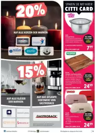 Citti tilbudsavis uge 41 Side 17: Unold Wärmi €24,99, Kesper Schneid- und Tranchierbrett €24,99