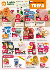 Trefa leták týden 41 Strana 1: Nescafé káva instantní vybrané druhy €139,90, České brambory €249,90