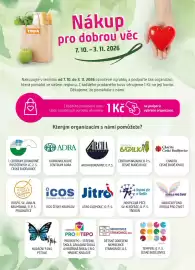 Trefa leták týden 41 Strana 10: TREFA Nákup pro dobrou věc 7.10.-3.11.2026 Nakupujte v termínu od 7. 10. do 3. 11. 2026