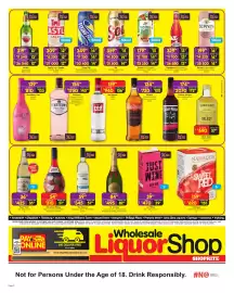 Shoprite Liquor catalogue Page 2: EMI LAGE AMSTEL LAGER SLOW BREWER 24x330ml 31999 36x24x330ml R11 340 84x24x330ml WITH CARD