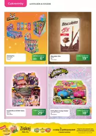 Tamda Foods leták týden 41 Strana 30: JimmyFox želé bonbony €6,50, Biscolata Stix €19,90