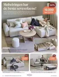 Møbelringen kundeavis Side 28: Hovden Harmony sjeselong sovesofa €14.999,00, Hovden Easy 3-seter sovesofa €17.999,00