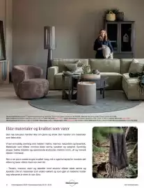 Møbelringen kundeavis Side 4: Bormio hjørnesofa oppsett 3-hjørne-endeavslutning tekstil Be Cotton light green, svarte ben Kr