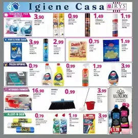 Volantino Irys Pagina 2: Daino Panno Tutto fare €0,75, Scopa Betty €0,99