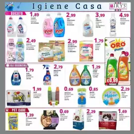 Volantino Irys Pagina 3: Carpet €1,69, Sheba Filets €0,69