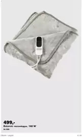 Biltema kundeavis Side 21: Elektrisk varmeteppe €499,00
