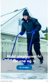Biltema kundeavis Side 6: Hold uteplassen fri for snø og is Se utvalget Snø/is/vinterutstyr - National 6/20