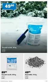 Biltema kundeavis Side 7: Tinesalt/veisalt €89,90, Strømiddel €49,90