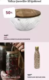 Nille kundeavis Side 10: Glassbolle Wendy M/Lokk Ø21cm Akasietre €149,95, Termoflaske Høstglød €199,90