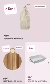 Nille kundeavis Side 12: Serveringsfjøl, Marmor 42cm €399,90, Skjærefjøl våg ø40cm akasie €449,90
