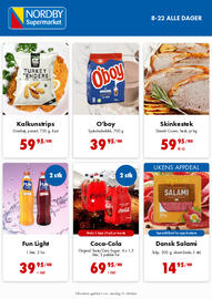 Nordby Supermarket kundeavis uke 41 Side 2: Coca-Cola Original Taste/Zero Sugar €69,95, Skinkesteke €59,95
