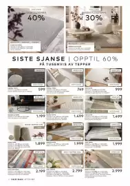 Skeidar kundeavis uke 41 Side 20: Tind teppe €1.499,00, Misato teppe €1.499,00