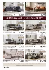 Skeidar kundeavis uke 41 Side 6: Boston U-sofa €21.999,00, Portland hjørnesofa €9.999,00