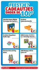 Kruidvat folder | Speelgoed Pagina 2: FEESTJE? CADEAUTJES ONDER DE 1000 Identity Games Nijntje Kruidvat Verstoppertje